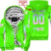 WHAT THE FOX – LIMITED EDITION – FOX RACING - GREEN V1 - FLEECE ZIP HOODIE