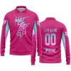 WHAT THE FOX – LIMITED EDITION – FOX RACING - PINK 1 V1 - LONG SLEEVE POLO SHIRT