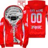 WHAT THE FOX – LIMITED EDITION – FOX RACING - RED V1 - FLEECE ZIP HOODIE