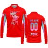 WHAT THE FOX – LIMITED EDITION – FOX RACING - RED V1 - LONG SLEEVE POLO SHIRT