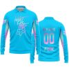 WHAT THE FOX – LIMITED EDITION – FOX RACING - SKY BLUE V1 - LONG SLEEVE POLO SHIRT