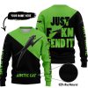 JUST FKCN SEND IT - 3D ALL OVER PRINTED - ARCTIC-CAT - SWEATER UGLY