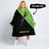 JUST FKCN SEND IT - 3D ALL OVER PRINTED - ARCTIC-CAT - OODIE BLANKET HOODIE