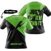 JUST FKCN SEND IT - 3D ALL OVER PRINTED - ARCTIC-CAT - T-SHIRT