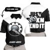 JUST FKCN SEND IT - 3D ALL OVER PRINTED - CAN AM - POLO SHIRT