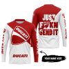 JUST FKCN SEND IT - 3D ALL OVER PRINTED - DUCATI - JERSEY