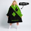 JUST FKCN SEND IT - 3D ALL OVER PRINTED - KAWASAKI - OODIE BLANKET HOODIE