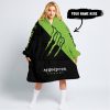 JUST FKCN SEND IT - 3D ALL OVER PRINTED - MONSTER ENERGY - OODIE BLANKET HOODIE
