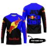 JUST FKCN SEND IT - 3D ALL OVER PRINTED - RED BULL - JERSEY
