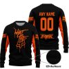 WHAT THE FOX – LIMITED EDITION – FOX RACING - BLACK ORANGE - SWEATER UGLY