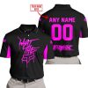 WHAT THE FOX – LIMITED EDITION – FOX RACING - BLACK PINK - POLO SHIRT