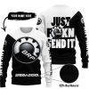 JUST FKCN SEND IT - 3D ALL OVER PRINTED - SEA DOO - SWEATER UGLY