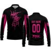 WHAT THE FOX – LIMITED EDITION – FOX RACING - BLACK PINK 1 - LONG SLEEVE POLO SHIRT