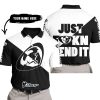JUST FKCN SEND IT - 3D ALL OVER PRINTED - THOR RACING - POLO SHIRT