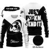 JUST FKCN SEND IT - 3D ALL OVER PRINTED - THOR RACING - SWEATER UGLY
