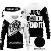 JUST FKCN SEND IT - 3D ALL OVER PRINTED - TROY LEE DESIGNS - SWEATER UGLY