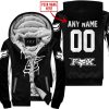 WHAT THE FOX – LIMITED EDITION – FOX RACING - BLACK WHITE - FLEECE ZIP HOODIE