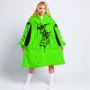 WHAT THE FOX – LIMITED EDITION – FOX RACING - GREEN - OODIE BLANKET HOODIE