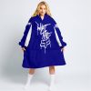 WHAT THE FOX – LIMITED EDITION – FOX RACING - NAVY - OODIE BLANKET HOODIE