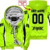 WHAT THE FOX – LIMITED EDITION – FOX RACING - NEON - FLEECE ZIP HOODIE