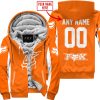 WHAT THE FOX – LIMITED EDITION – FOX RACING - ORANGE - FLEECE ZIP HOODIE
