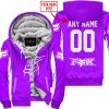 WHAT THE FOX – LIMITED EDITION – FOX RACING - PURPLE - FLEECE ZIP HOODIE
