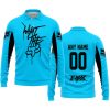 WHAT THE FOX – LIMITED EDITION – FOX RACING - SKY BLUE - LONG SLEEVE POLO SHIRT