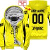 WHAT THE FOX – LIMITED EDITION – FOX RACING - YELLOW - FLEECE ZIP HOODIE