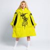 WHAT THE FOX – LIMITED EDITION – FOX RACING - YELLOW - OODIE BLANKET HOODIE