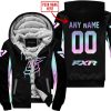 WHAT THE FOX – LIMITED EDITION – FXR - BLACK - FLEECE ZIP HOODIE