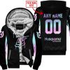 WHAT THE FOX – LIMITED EDITION – HUSQVARNA - BLACK - FLEECE ZIP HOODIE