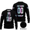 GO FOX YOUR SELF – LIMITED EDITION – FLY RACING - BLACK - SWEATER UGLY