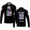 GO FOX YOUR SELF – LIMITED EDITION – GAS GAS - BLACK - LONG SLEEVE POLO SHIRT
