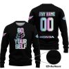 GO FOX YOUR SELF – LIMITED EDITION – HONDA - BLACK - SWEATER UGLY