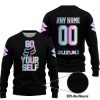 GO FOX YOUR SELF – LIMITED EDITION - SUZUKI - BLACK - SWEATER UGLY