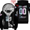 GO FOX YOUR SELF – LIMITED EDITION – THOR RACING - BLACK - FLEECE ZIP HOODIE