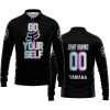 GO FOX YOUR SELF – LIMITED EDITION – YAMAHA - BLACK - LONG SLEEVE POLO SHIRT