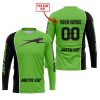 LIMITED EDITION - CUSTOM NAME MOTOCROCSS V2 - ARCTIC CAT - GREEN - JERSEY