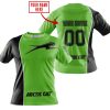 LIMITED EDITION - CUSTOM NAME MOTOCROCSS V2 - ARCTIC CAT - GREEN - T-SHIRT