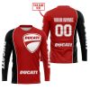 LIMITED EDITION - CUSTOM NAME MOTOCROCSS V2 - DUCATI - RED - JERSEY