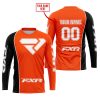 LIMITED EDITION - CUSTOM NAME MOTOCROCSS V2 - FXR - ORANGE - JERSEY