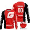 LIMITED EDITION - CUSTOM NAME MOTOCROCSS V2 - GAS GAS - RED - SWEATER UGLY