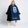 LIMITED EDITION - CUSTOM NAME MOTOCROCSS V2 - HUSQVARNA - NAVY - OODIE BLANKET HOODIE