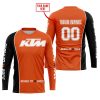 LIMITED EDITION - CUSTOM NAME MOTOCROCSS V2 - KTM - ORANGE - JERSEY