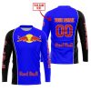 LIMITED EDITION - CUSTOM NAME MOTOCROCSS V2 - RED BULL - BLUE - JERSEY