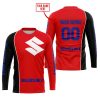 LIMITED EDITION - CUSTOM NAME MOTOCROCSS V2 - SUZUKI - RED - JERSEY