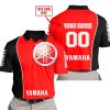 LIMITED EDITION - CUSTOM NAME MOTOCROCSS V2 - YAMAHA - RED - POLO SHIRT