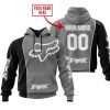 LIMITED EDITION - CUSTOM NAME MOTOCROCSS V2 - FOX RACING - BLACK GREY