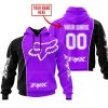 LIMITED EDITION - CUSTOM NAME MOTOCROCSS V2 - FOX RACING - BLACK PURLPLE