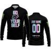GO FOX YOUR SELF – LIMITED EDITION – MONSTER ENERGY - BLACK - LONG SLEEVE POLO SHIRT